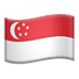 🇸🇬 flag: Singapore display on Apple